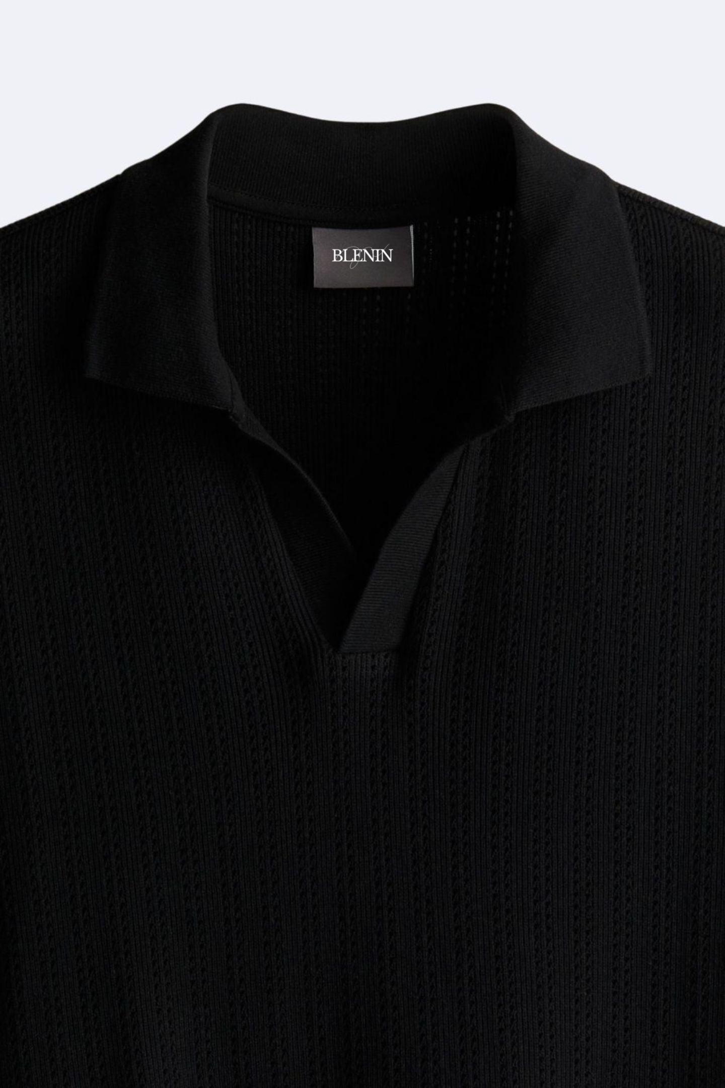 Polera de punto elegante para un look sofisticado