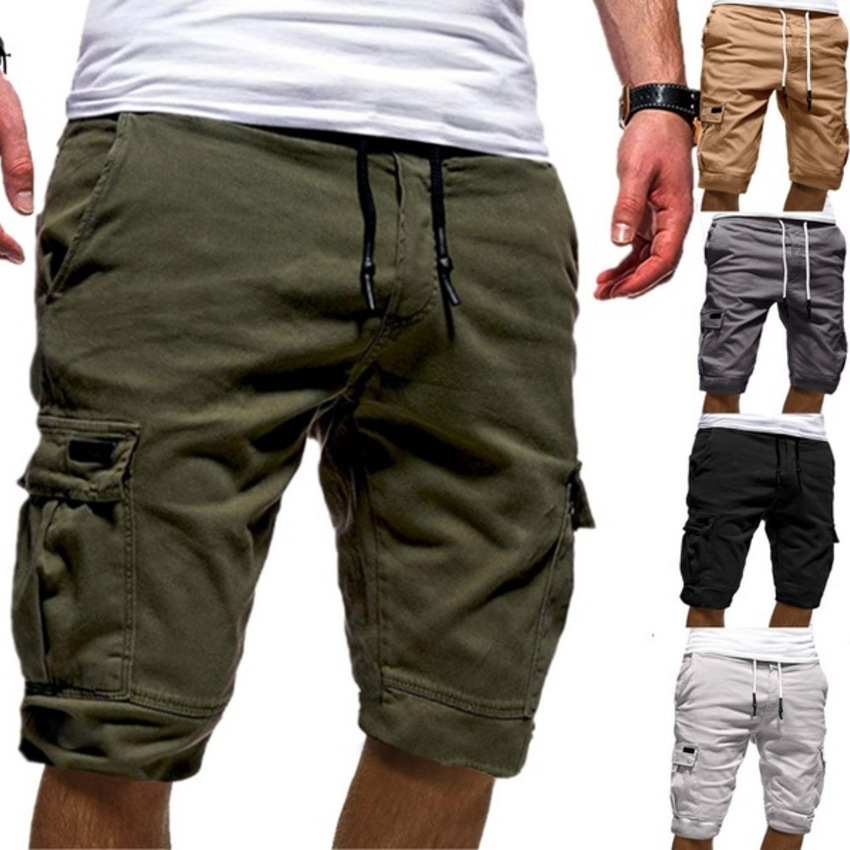 Pantalones cortos cargo cómodos para hombres