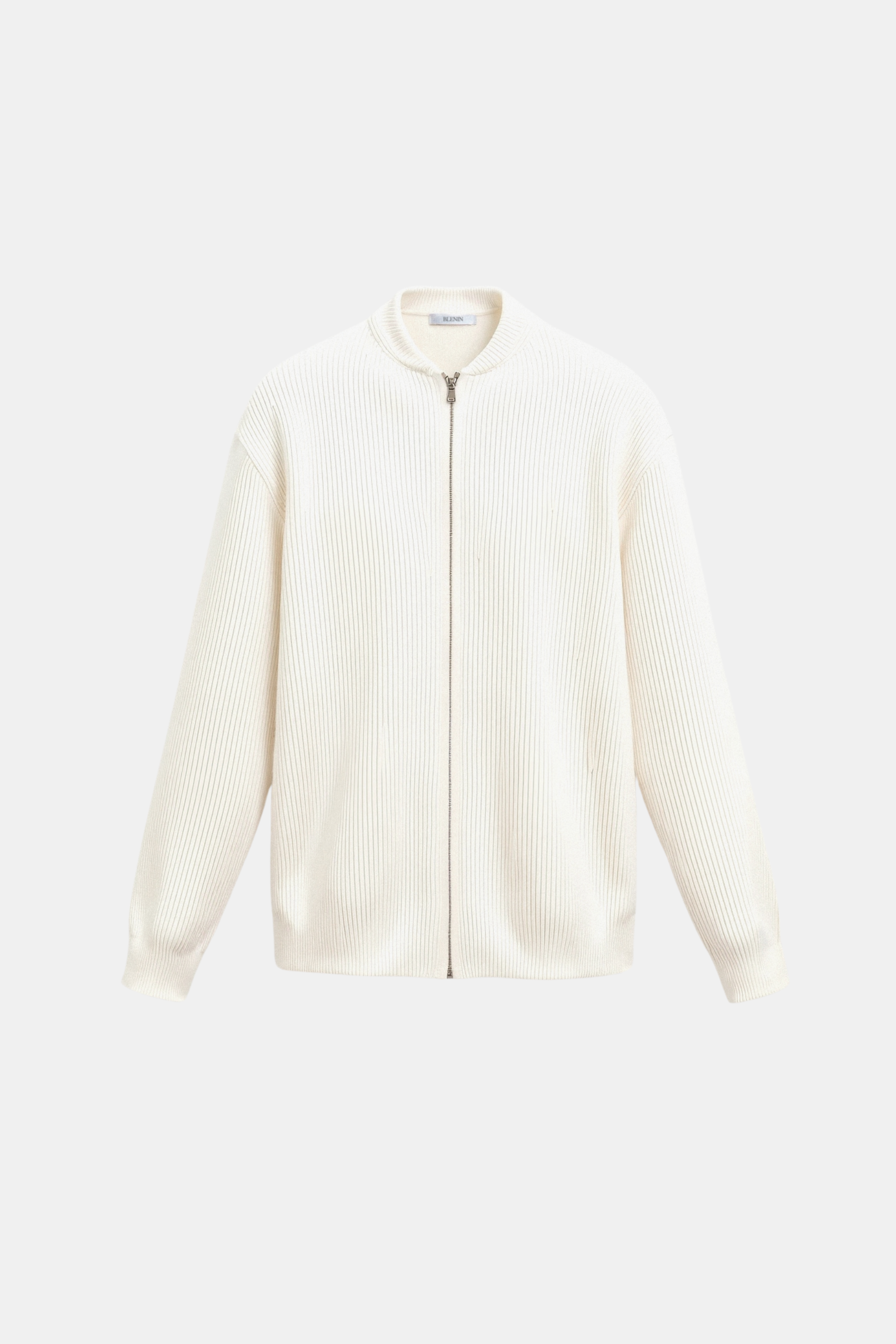 Elegante Chaqueta de Punto Minimalista con Cremallera | Estilo y Comodidad Unificados