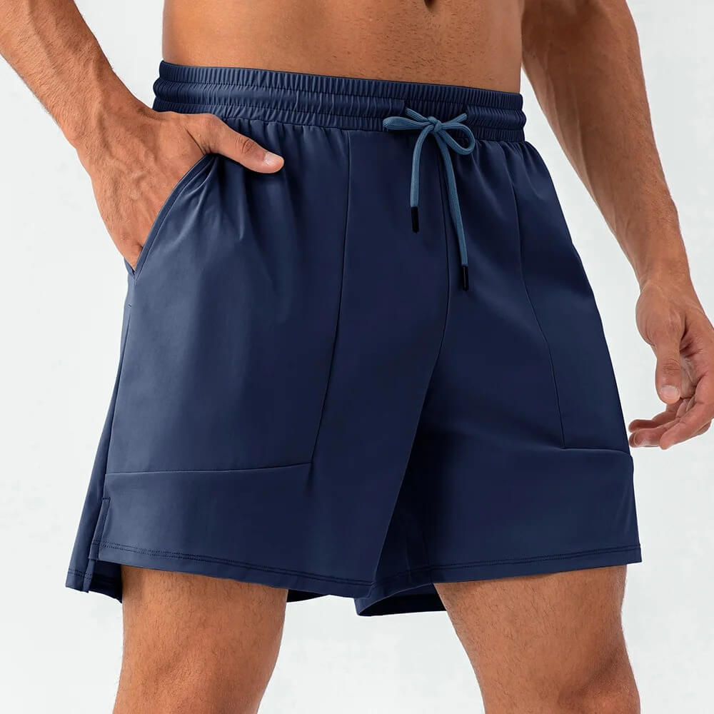 Pantalones cortos de nylon modernos para hombres en varios colores