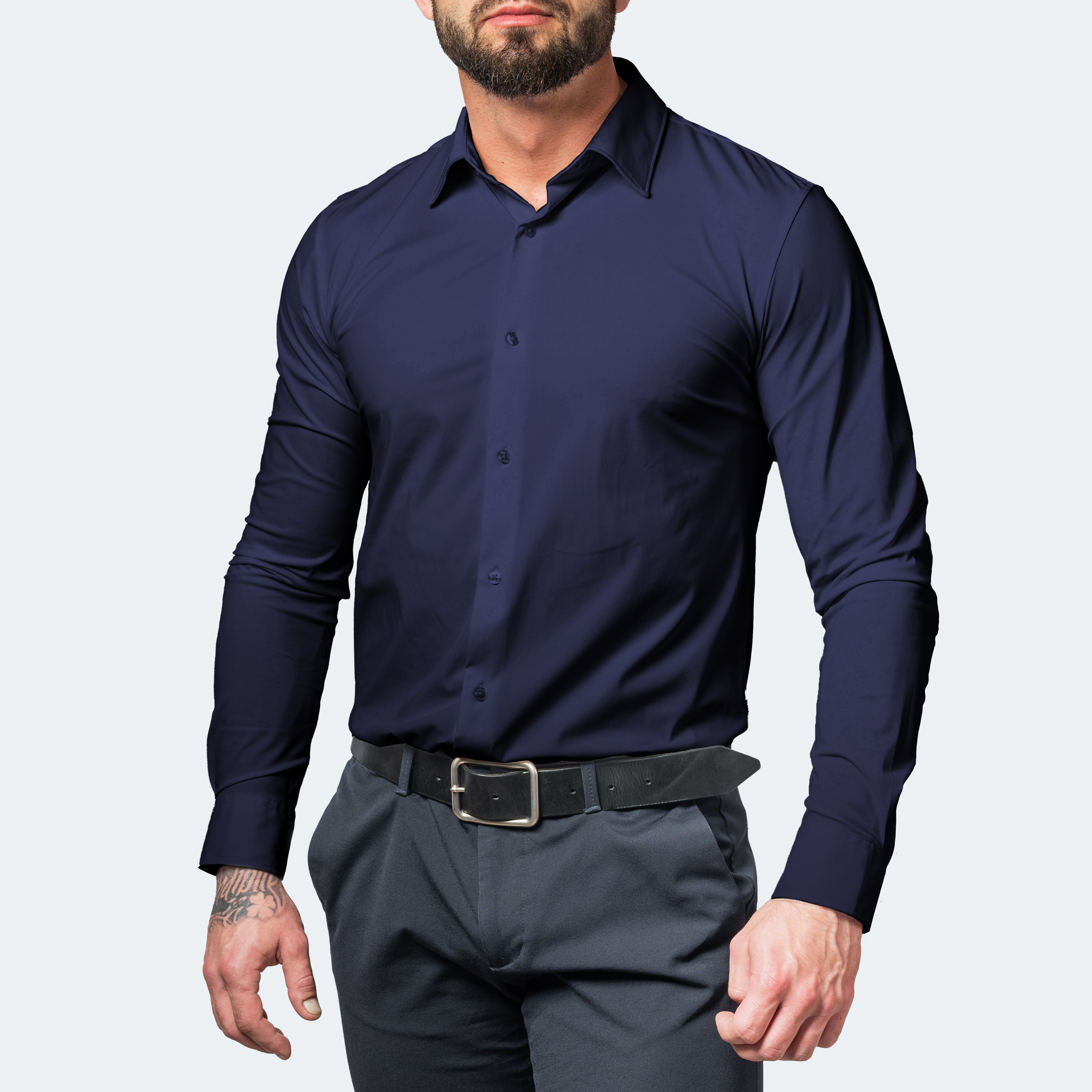 Alexander | Camisa de confort - Sin arrugas Stretch