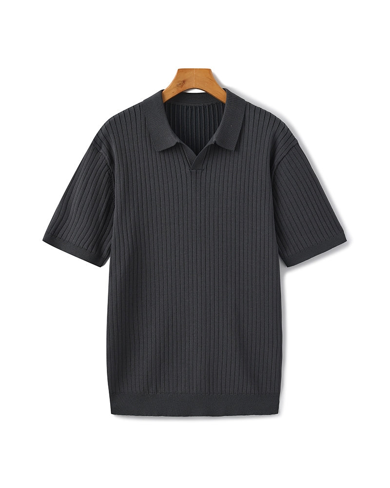 Christian | Camiseta Polo de Manga Corta de Tejido Fino para Hombre