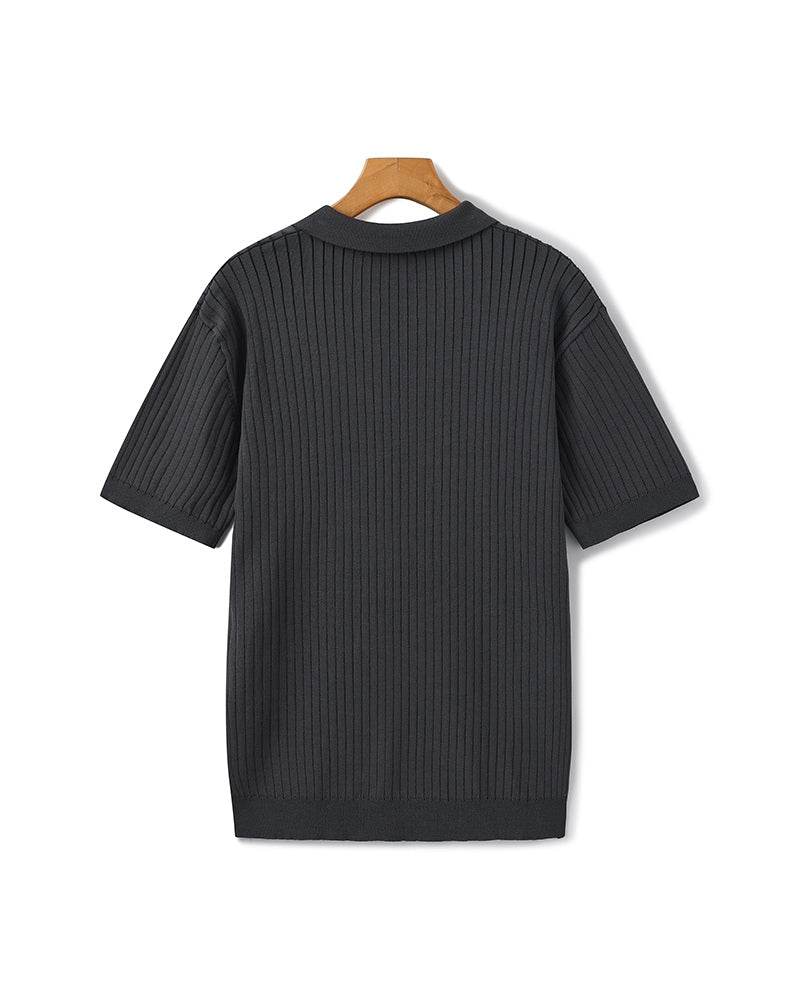 Christian | Camiseta Polo de Manga Corta de Tejido Fino para Hombre