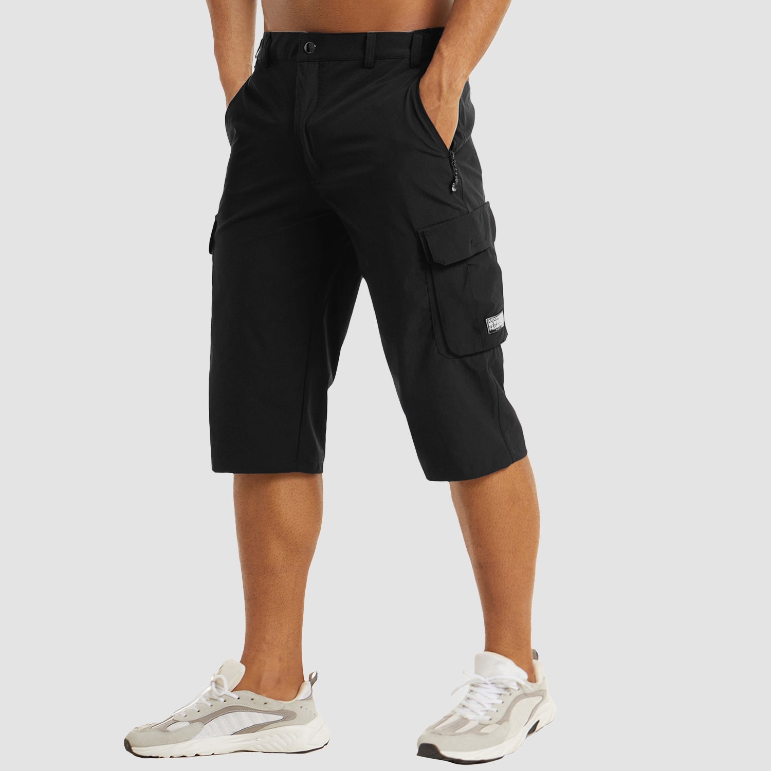 Pantalones Cortos Cargo para Hombre de Secado Rápido