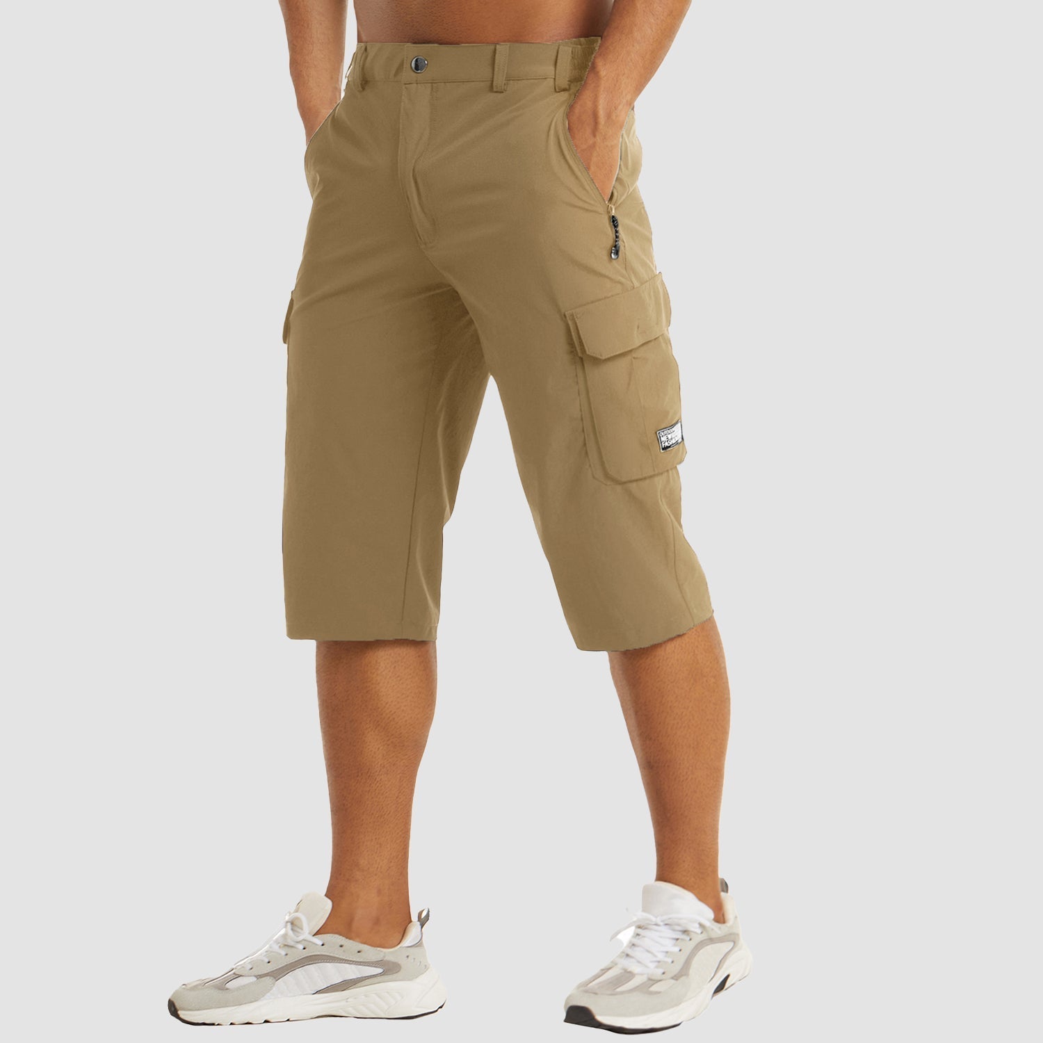 Pantalones Cortos Cargo para Hombre de Secado Rápido