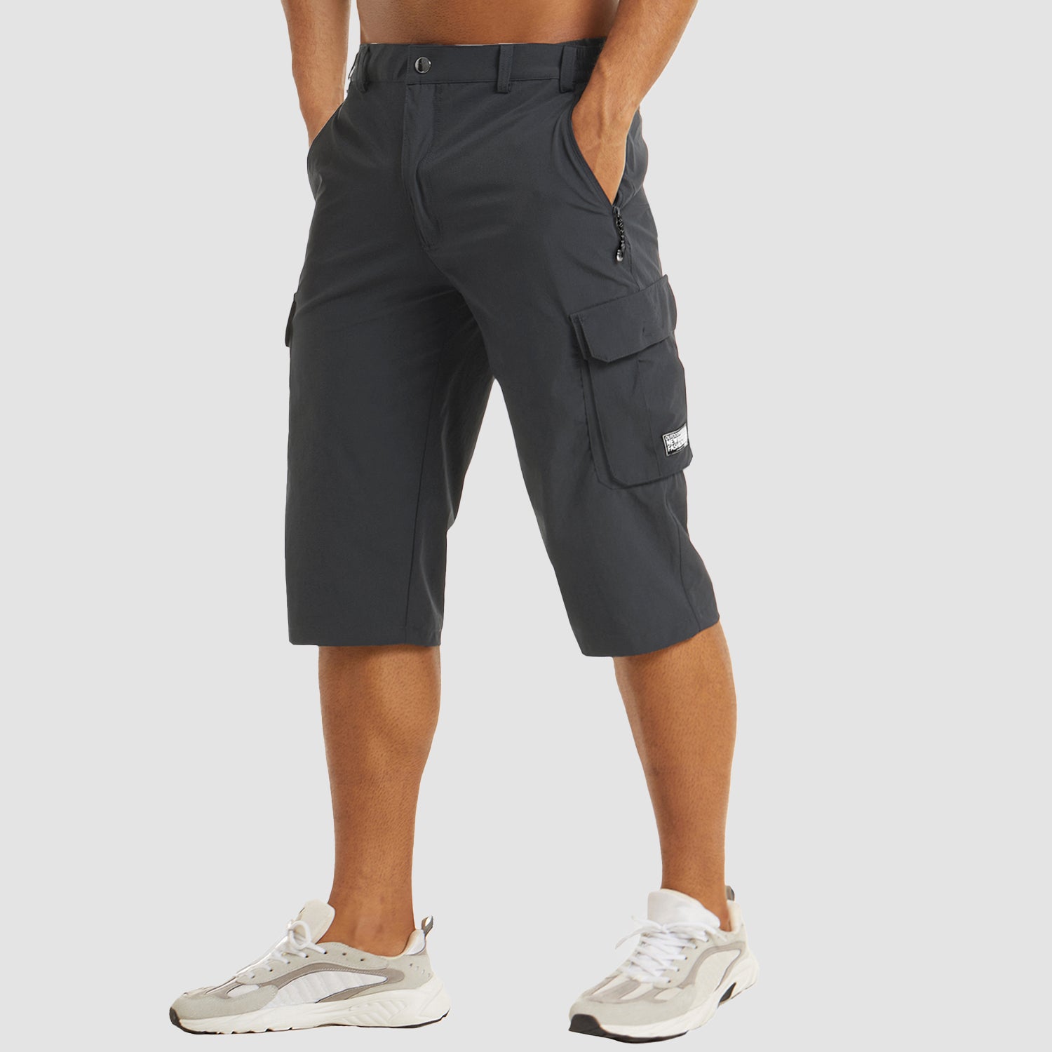 Pantalones Cortos Cargo para Hombre de Secado Rápido