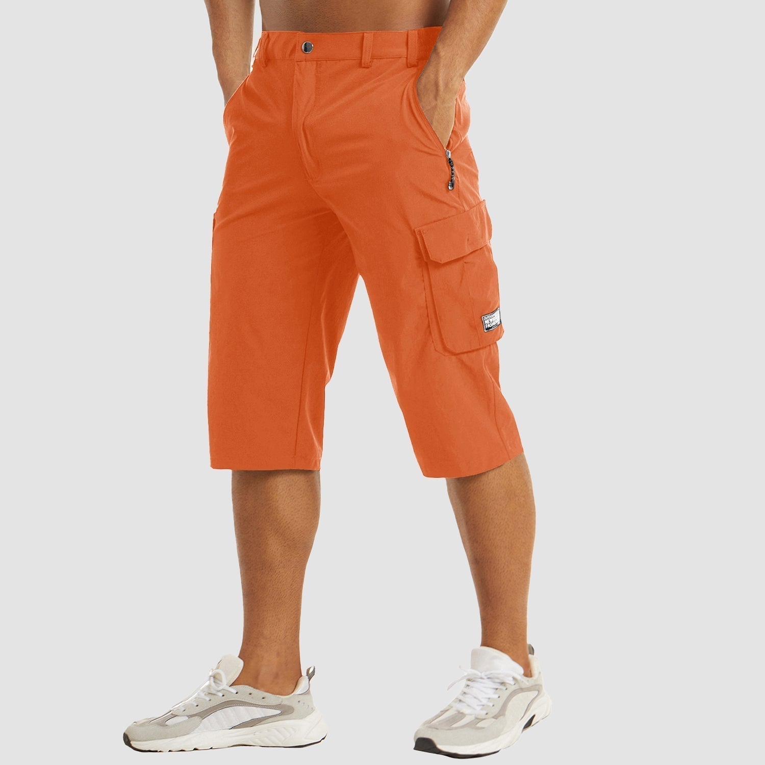 Pantalones Cortos Cargo para Hombre de Secado Rápido