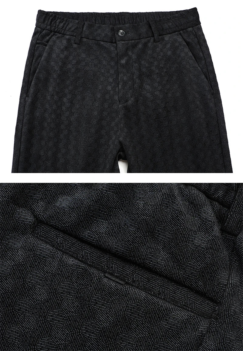 Rafael | Elegantes Pantalones Slim-Fit a Cuadros para Hombres