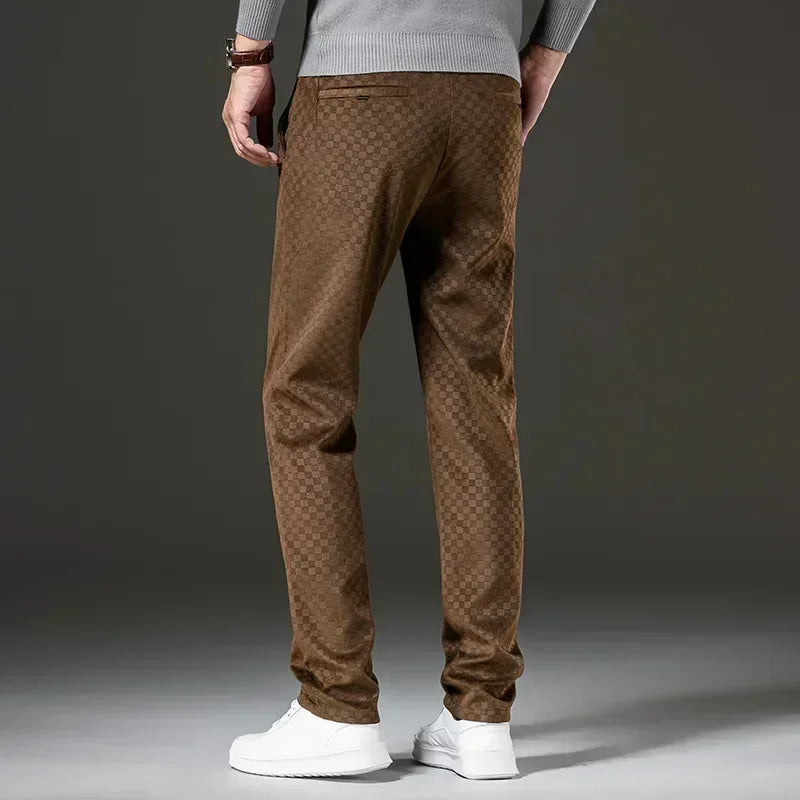 Rafael | Elegantes Pantalones Slim-Fit a Cuadros para Hombres