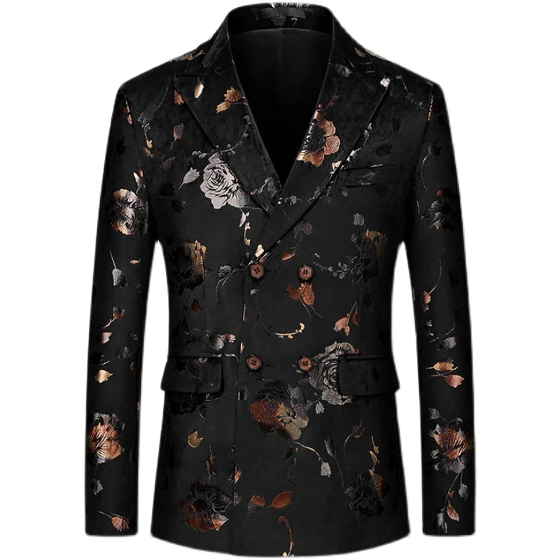 Dylan | Blazer de lujo para hombres con patrones florales