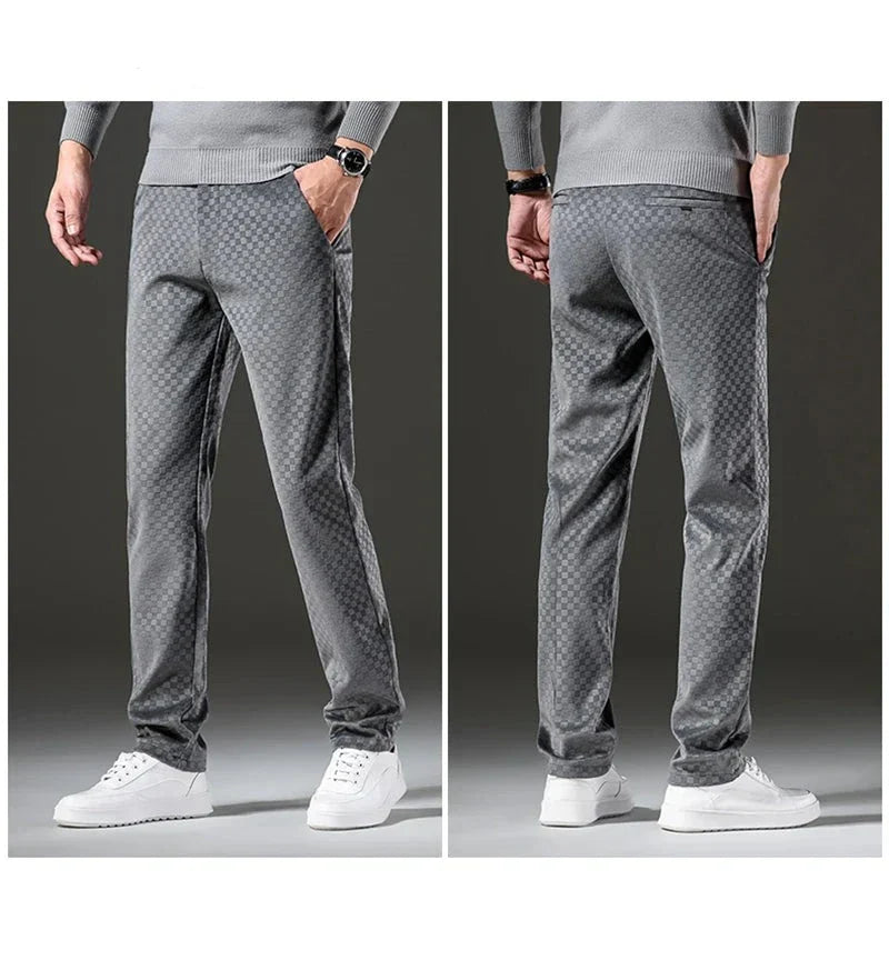 Rafael | Elegantes Pantalones Slim-Fit a Cuadros para Hombres