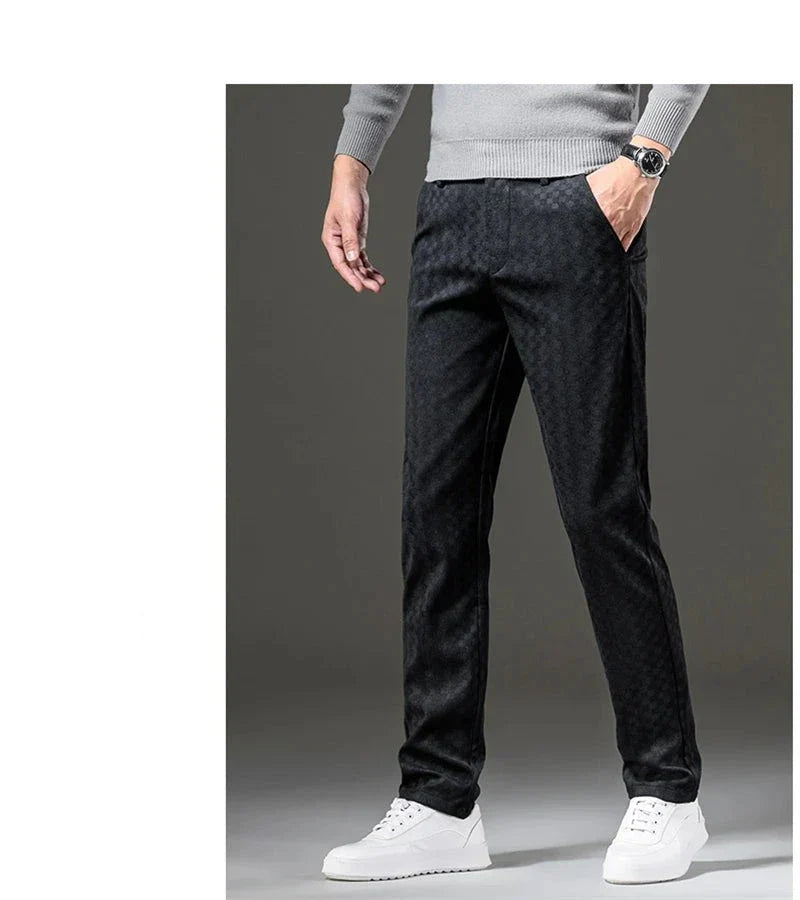 Rafael | Elegantes Pantalones Slim-Fit a Cuadros para Hombres