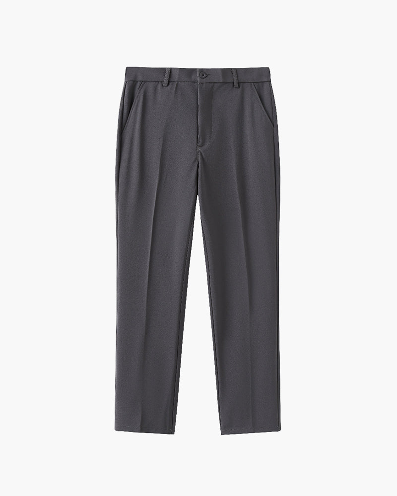Walker | Pantalón de negocios slim fit de cintura alta