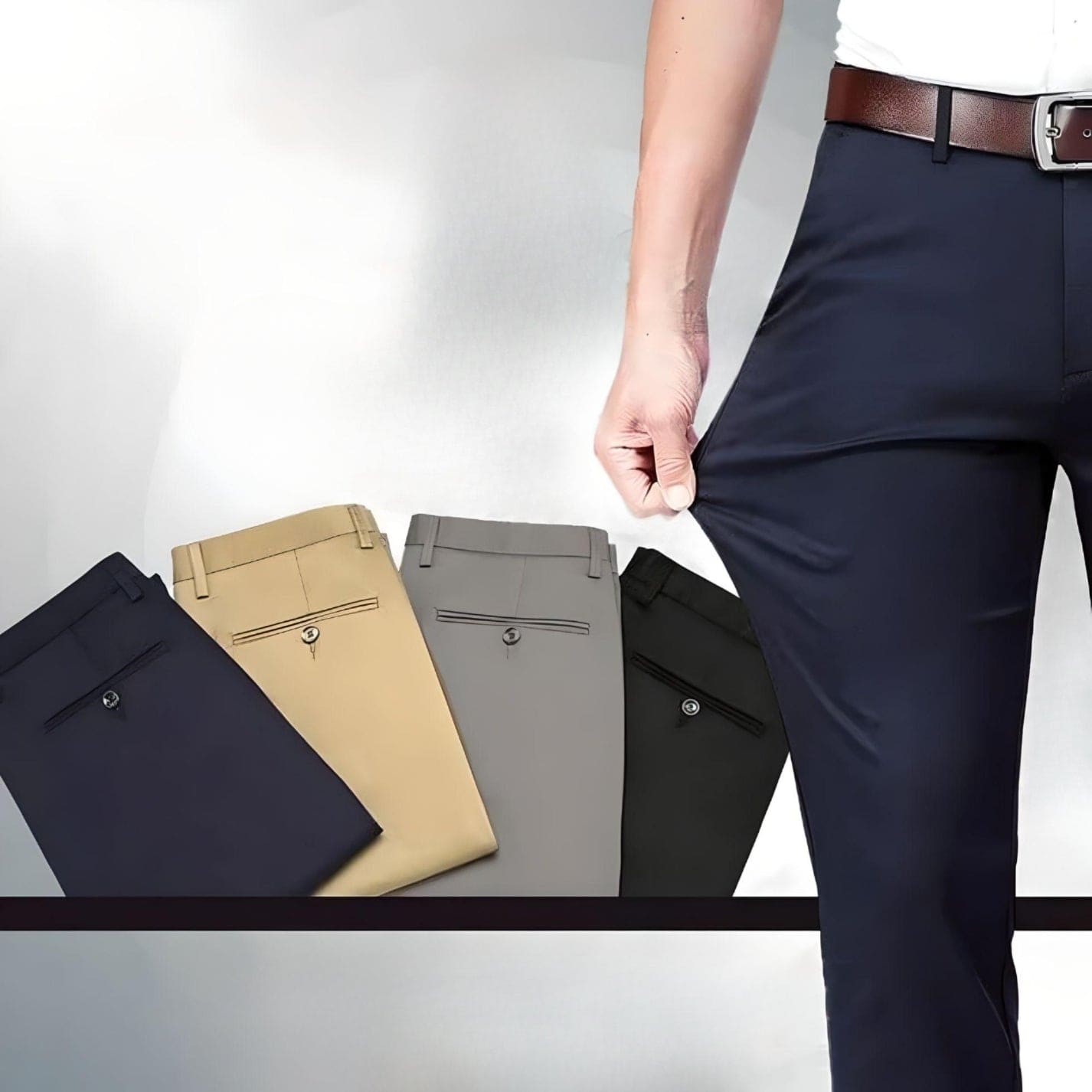 Adam | Pantalones de Negocios Elegantes para Hombres