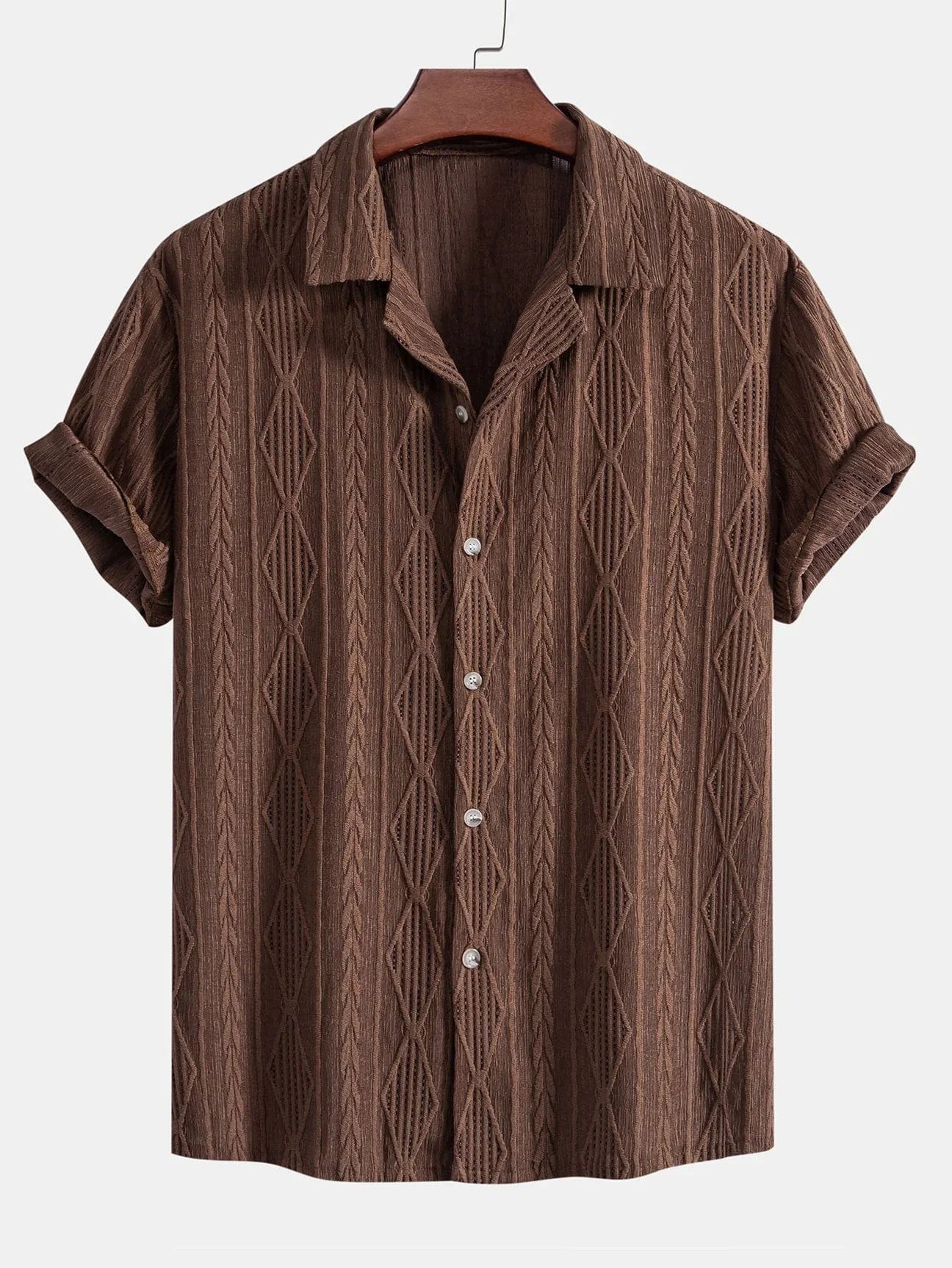 Conjunto de Verano Estiloso para Hombre | Dos Piezas de Tela de Toalla