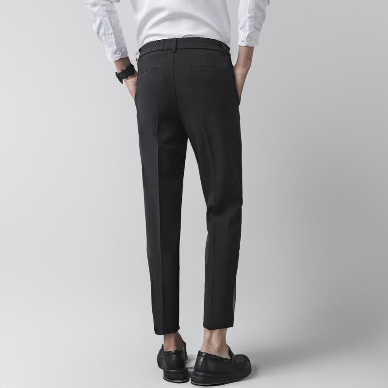 Tim | Elegante Pantalón para Hombre en Marfil Diseño Atemporal y Ajuste Perfecto