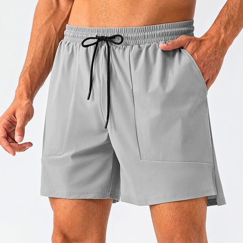 Pantalones cortos de nylon modernos para hombres en varios colores