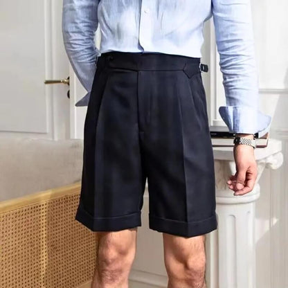Pantalones cortos modernos y casuales para hombres hasta la rodilla