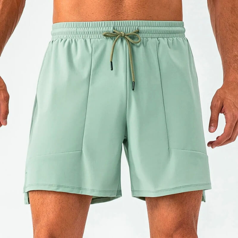 Pantalones cortos de nylon modernos para hombres en varios colores
