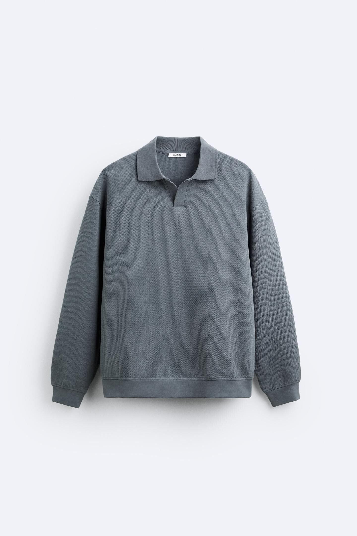 Suéter beige con cuello de polo – Estilo casual con elegancia