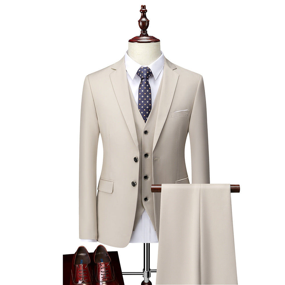 Aidan | Men's Formal Waistcoat Blazer and Trouser Set | Three-Piece