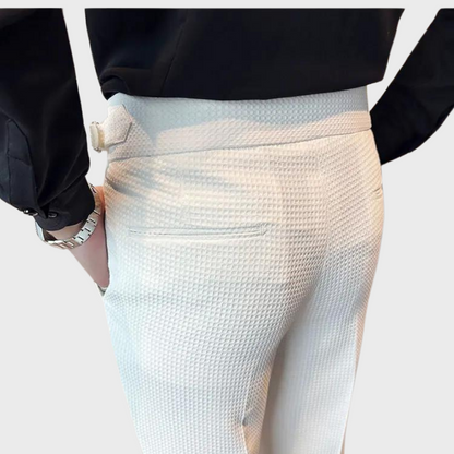 Noah | Pantalón de cuadros para hombre de tiro alto