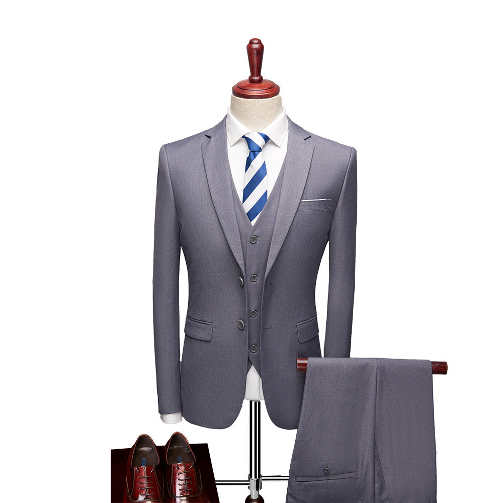 Aidan | Men's Formal Waistcoat Blazer and Trouser Set | Three-Piece