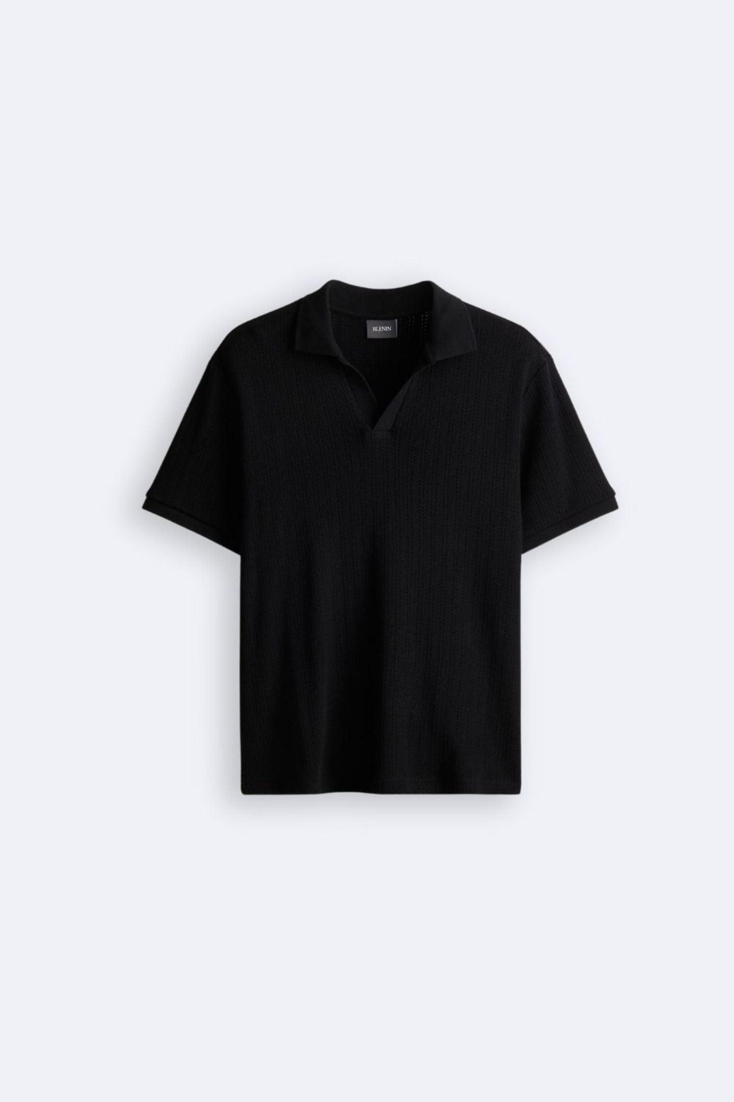 Polera de punto elegante para un look sofisticado