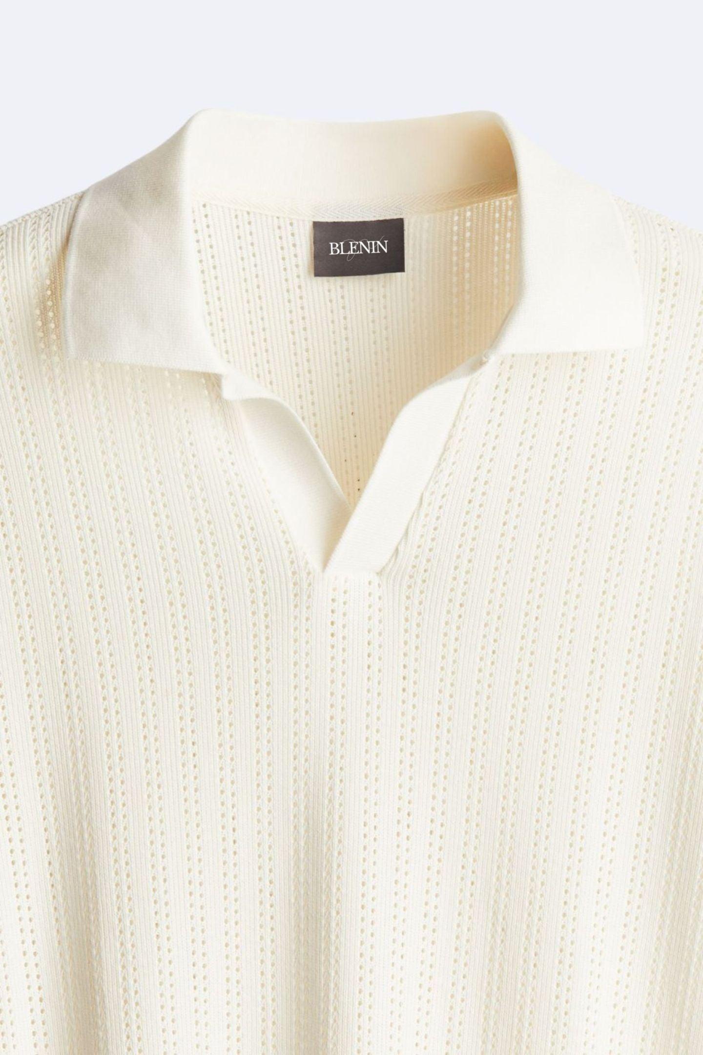 Polera de punto elegante para un look sofisticado