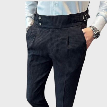 Noah | Pantalón de cuadros para hombre de tiro alto