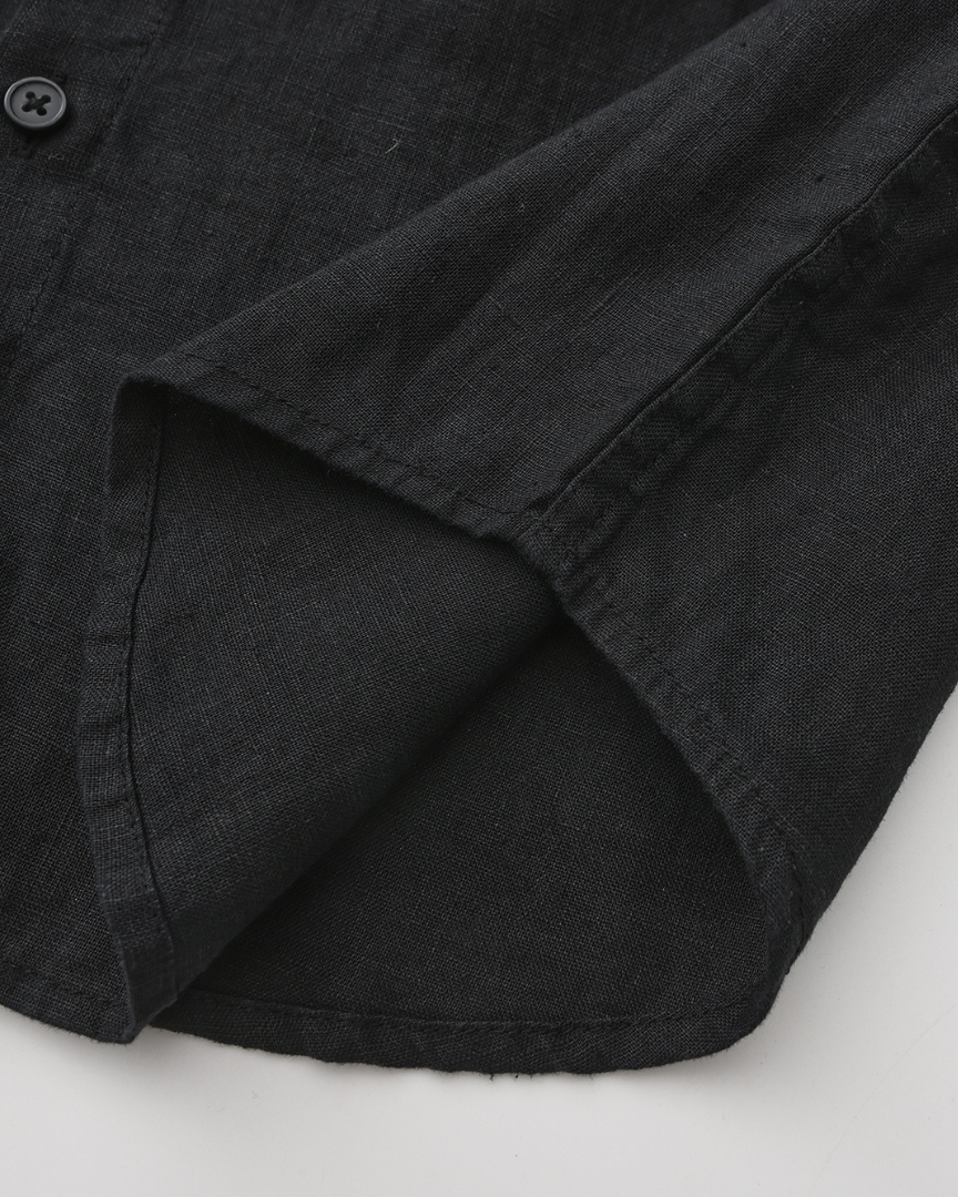 Adam | Conjunto de verano de 3 piezas con camisa de manga corta, pantalones de lino y cadena dorada