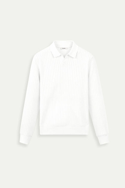 Poloshirt de punto minimalista | Elegancia y comodidad en perfección