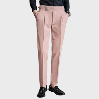 Alaric | Pantalón de tiro alto, elegante, cómodo y fácil de cuidar