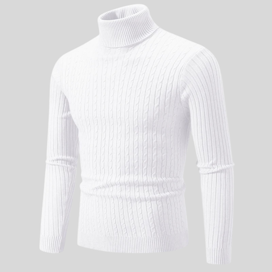 Christoph | Suéter de Cuello Alto Elegante