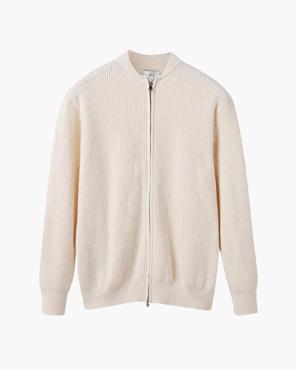 Bennett | Chaqueta de punto con cremallera y cuello alto para hombres