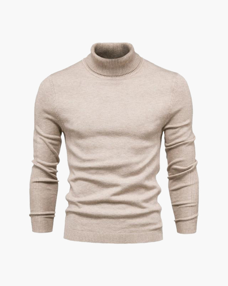 Cameron | Suéter de cuello alto para hombres de corte slim