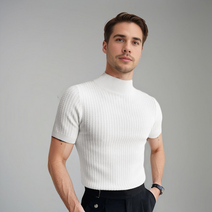 Paolo | Camiseta de Hombre de Manga Corta Stilvoles