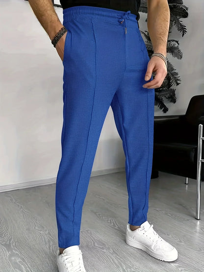 Christoph | Pantalones Slim-Fit a cuadros elegantes