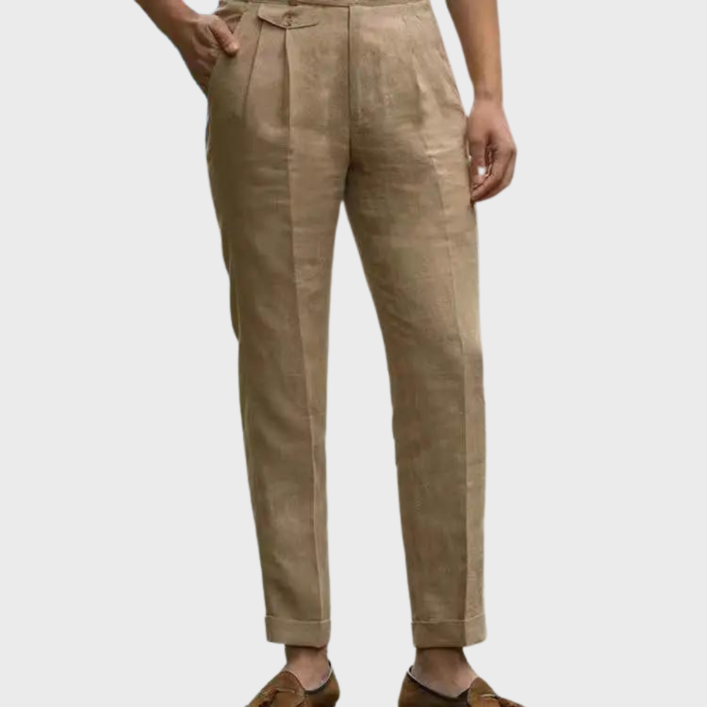 Lukas | Pantalones de Cintura Alta Premium