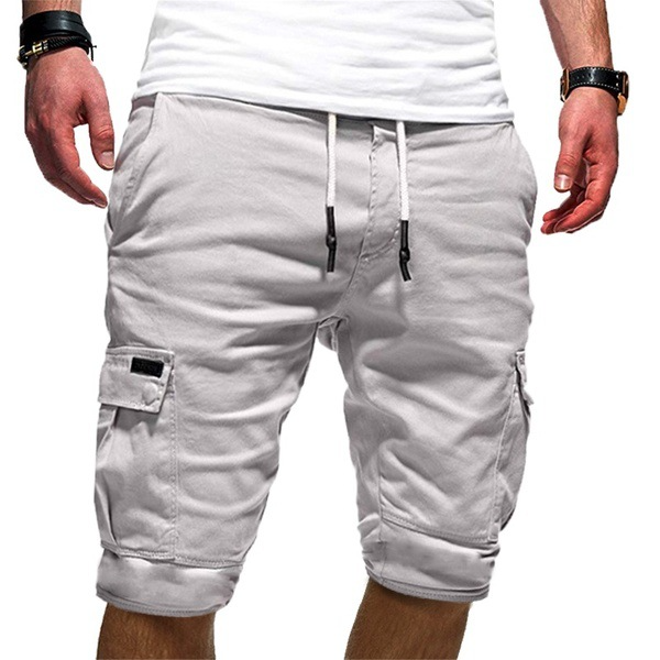 Pantalones cortos cargo cómodos para hombres