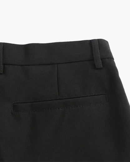 Walker | Pantalón de negocios slim fit de cintura alta