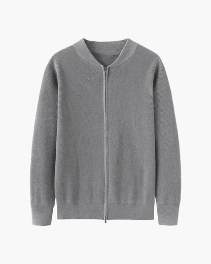 Bennett | Chaqueta de punto con cremallera y cuello alto para hombres