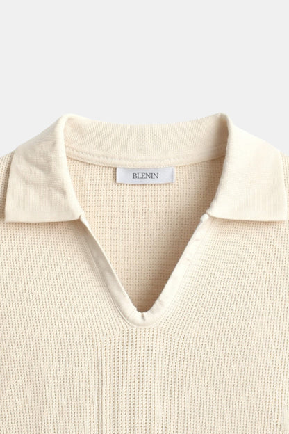 Camiseta polo de rayas para hombre con mangas cortas – Atemporal y versátil