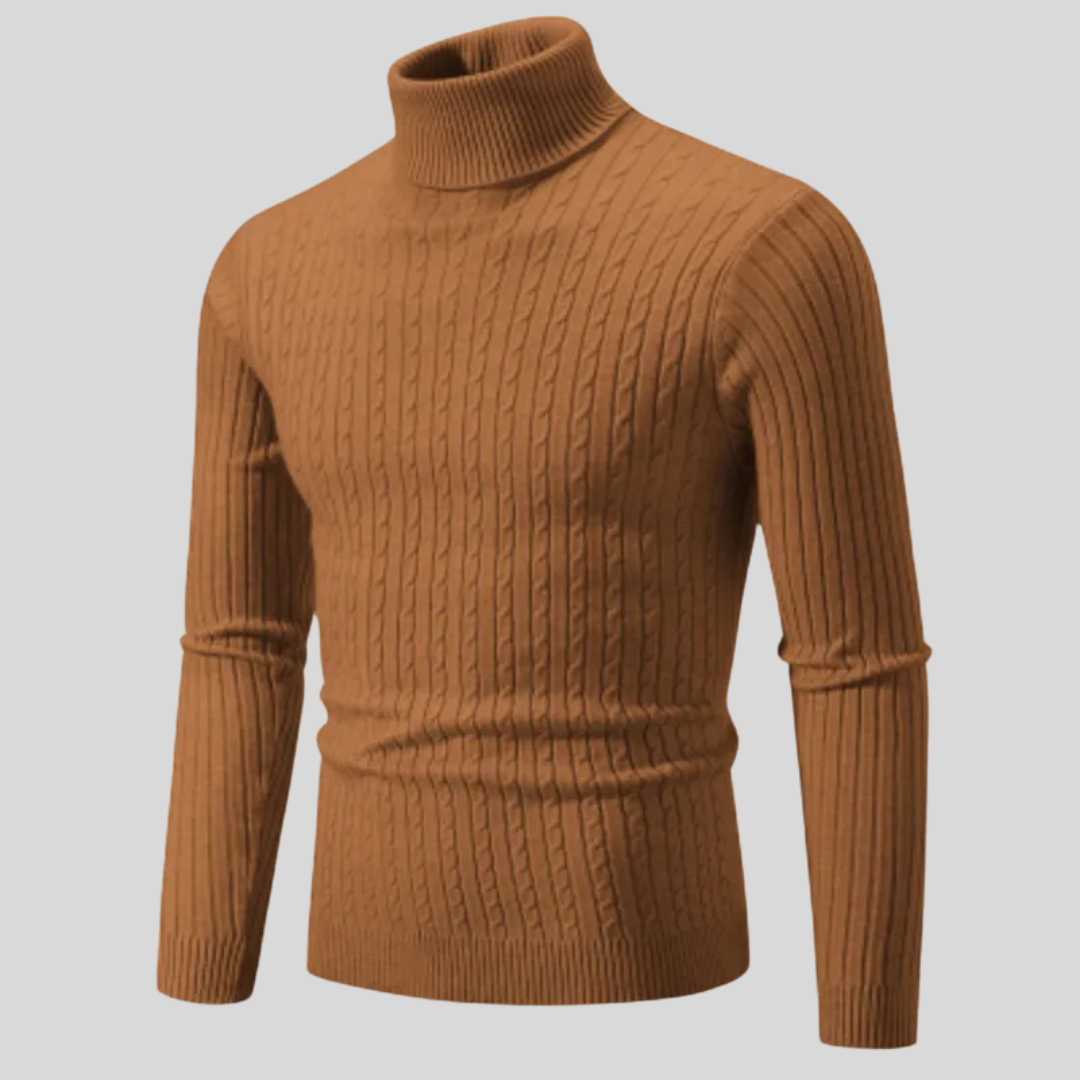 Christoph | Suéter de Cuello Alto Elegante