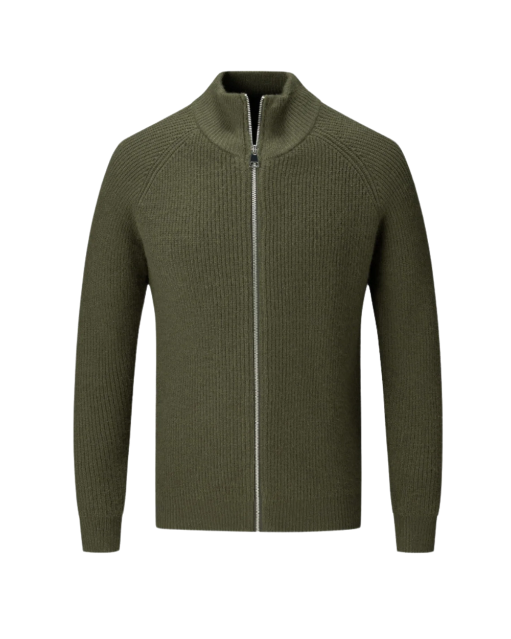 Four Seasons Merino Wool Zip Cardigan