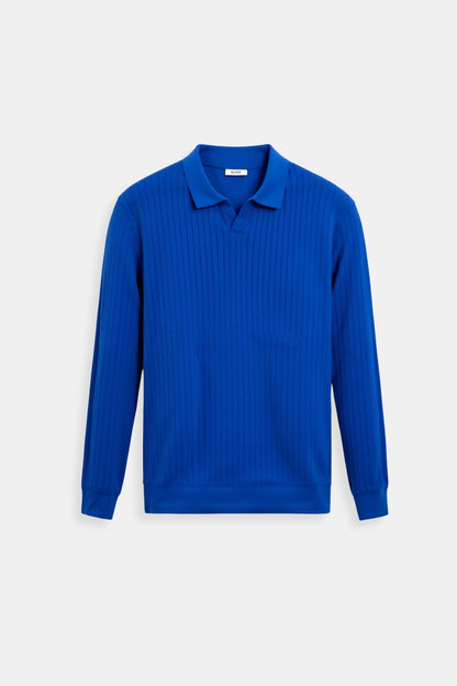 Poloshirt de punto minimalista | Elegancia y comodidad en perfección