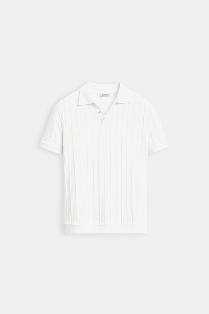 Elegantes camisetas polo para hombres en blanco – Minimalistas y atemporales