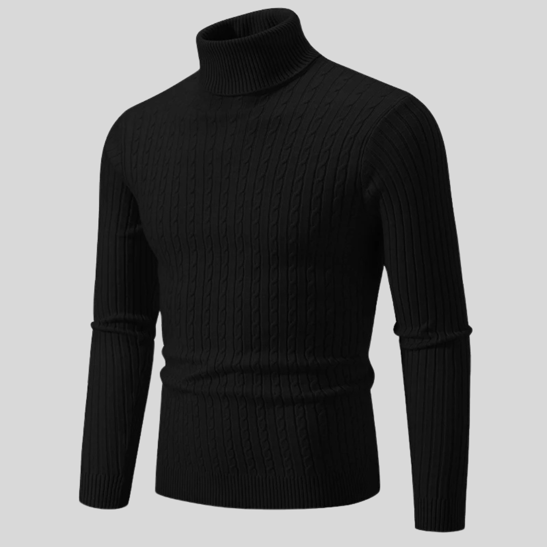 Christoph | Suéter de Cuello Alto Elegante