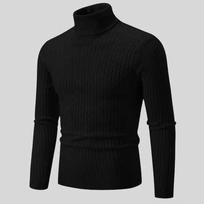 Christoph | Suéter de Cuello Alto Elegante