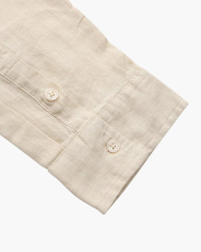 Kai | Camisa de lino de manga larga ligera para hombres en verano